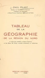 Tableau de la géographie de la région du Nord