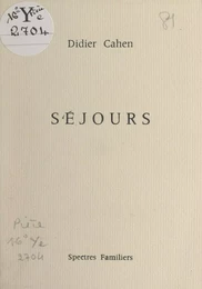 Séjours