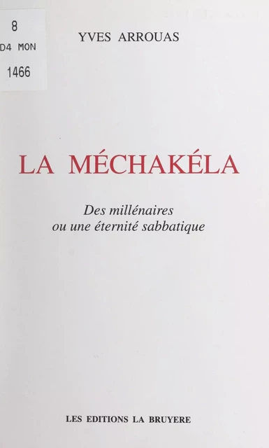 La Méchakéla - Yves Arrouas - FeniXX réédition numérique