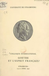 Goethe et l'esprit français