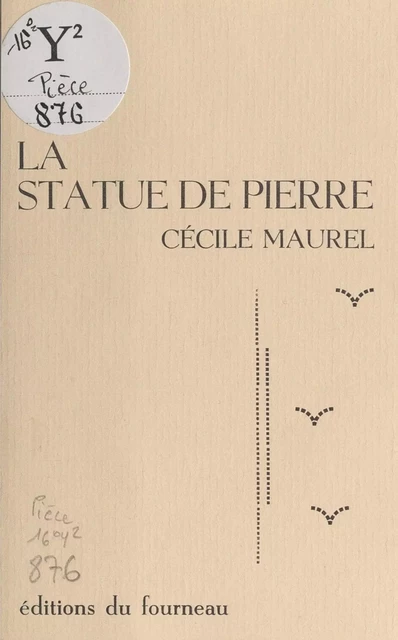 La statue de pierre - Cécile Maurel - FeniXX réédition numérique