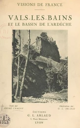 Vals-les-Bains et le bassin de l'Ardèche