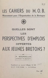 Quelles sont les perspectives d'emplois offertes aux jeunes Bretons ?