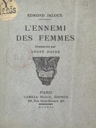 L'ennemi des femmes