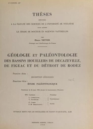 Géologie et paléontologie des bassins houillers de Decazeville, de Figeac et du détroit de Rodez (2). Étude paléontologique