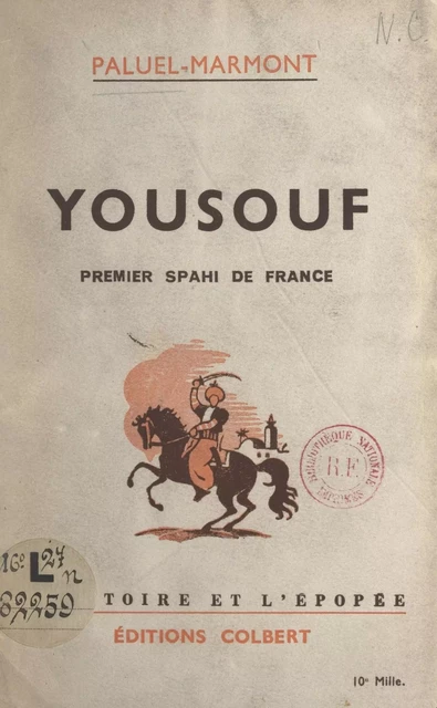 Yousouf -  Paluel-Marmont - FeniXX réédition numérique