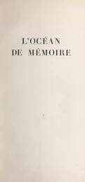 L'océan de mémoire