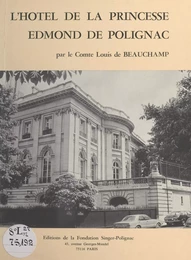 L'hôtel de la princesse Edmond de Polignac