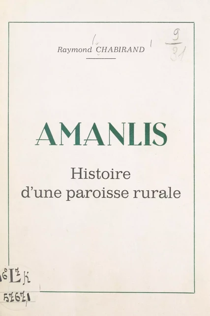 Amanlis - Raymond Chabirand - FeniXX réédition numérique