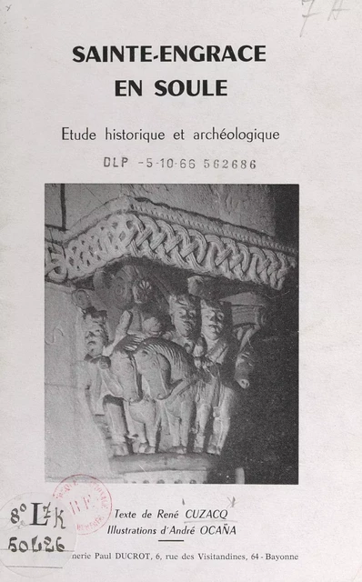 Sainte-Engrace en Soule - René Cuzacq - FeniXX réédition numérique