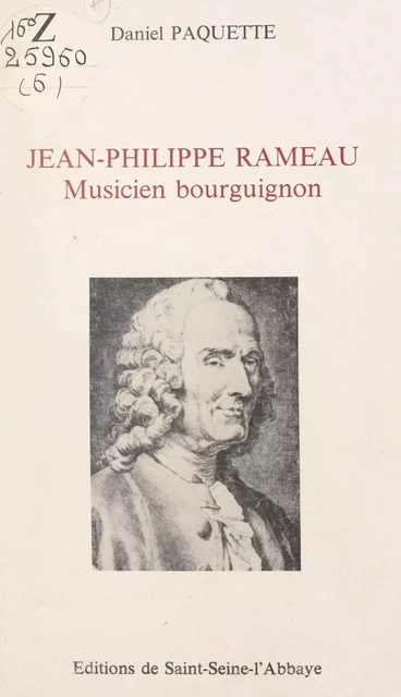 Jean-Philippe Rameau - Daniel Paquette - FeniXX réédition numérique