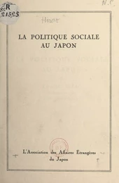 La politique sociale au Japon