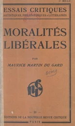 Moralités libérales