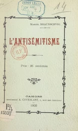 L'antisémitisme