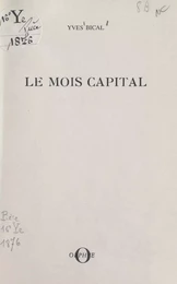 Le mois capital