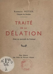 Traité de la délation