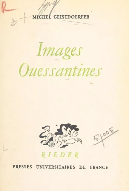 Images ouessantines - Michel Geistdoerfer - FeniXX réédition numérique