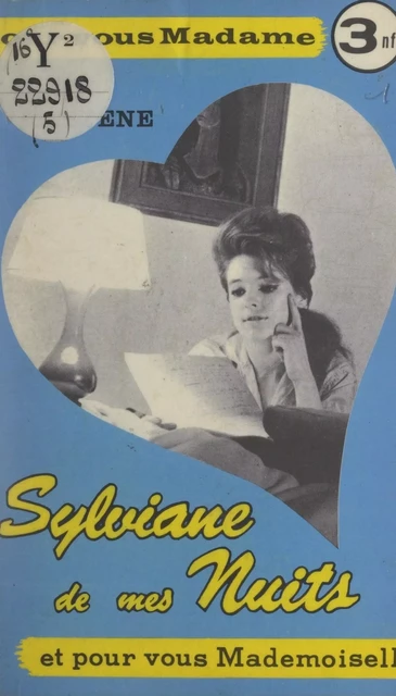 Sylviane de mes nuits - Marcel Blistène - FeniXX réédition numérique