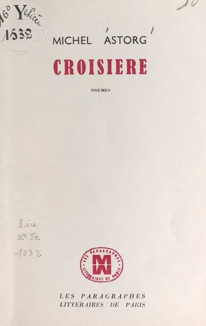 Croisière - Michel Astorg - FeniXX réédition numérique