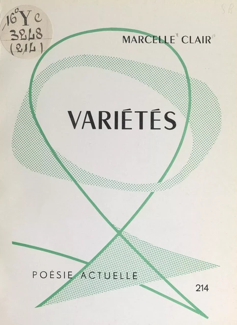 Variétés - Marcelle Clair - FeniXX réédition numérique