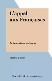 L'appel aux Françaises