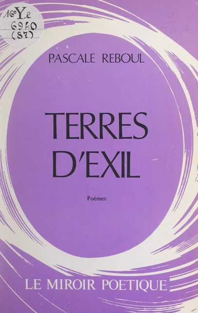 Terres d'exil - Pascale Reboul - FeniXX réédition numérique