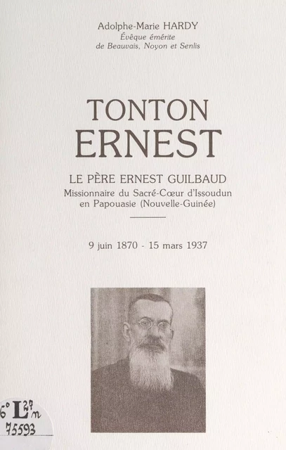 Tonton Ernest - Adolphe-Marie Hardy - FeniXX réédition numérique