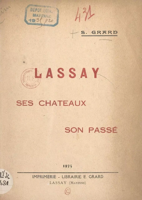 Lassay - S. Grard - FeniXX réédition numérique