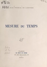 Mesure du temps