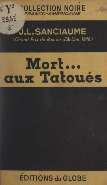 Mort aux tatoués - Joseph-Louis Sanciaume - FeniXX réédition numérique