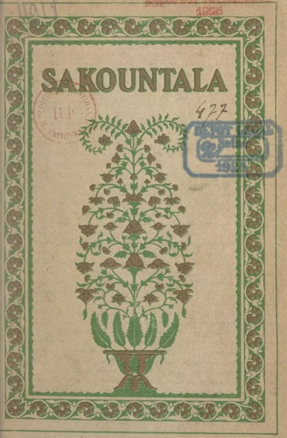 Sakountalâ - Franz Toussaint - FeniXX réédition numérique