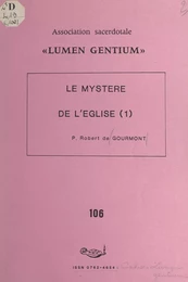 Le mystère de l'Église (1)