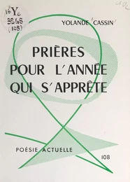 Prières pour l'année qui s'apprête