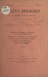 Facteurs externes et internes de l'activité sexuelle (2). Étude du mécanisme de la stimulation par la lumière de l'activité testiculaire chez le canard domestique, rôle de l'hypophyse