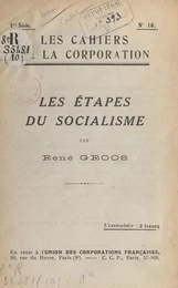 Les étapes du socialisme