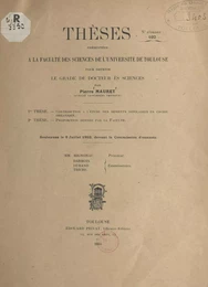 Contribution à l'étude des moments dipolaires en chimie organique