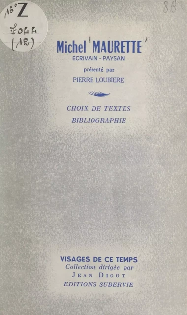 Michel Maurette - Michel Maurette - FeniXX réédition numérique