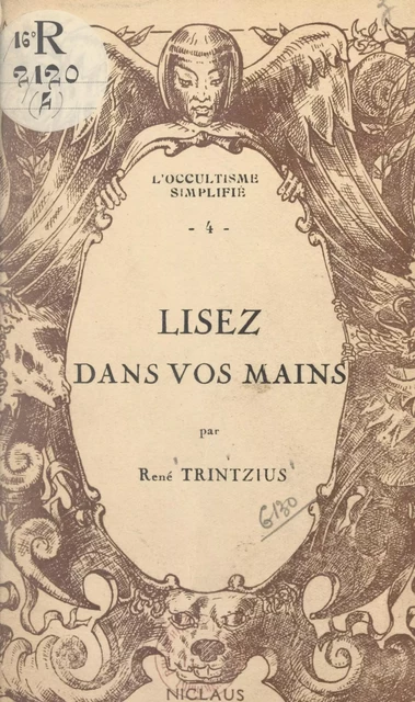 Lisez dans vos mains - René Trintzius - FeniXX réédition numérique