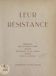 Leur Résistance