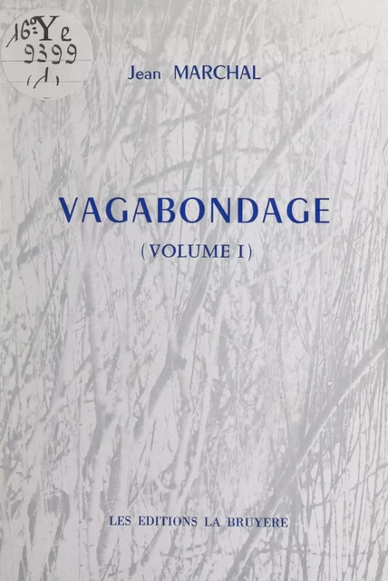 Vagabondage (1) - Jean Marchal - FeniXX réédition numérique