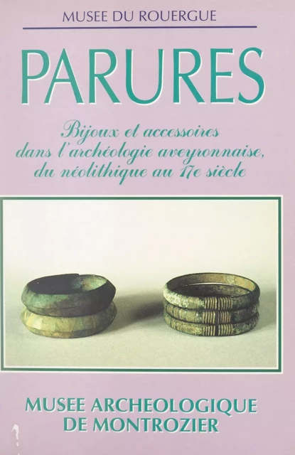 Parures : bijoux et accessoires dans l'archéologie aveyronnaise, du Néolithique au XVIIe siècle -  Musée archéologique de Montrozier,  Musée du Rouergue - FeniXX réédition numérique