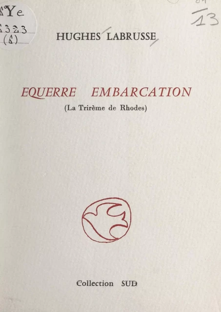 Équerre embarcation - Hughes Labrusse - FeniXX réédition numérique