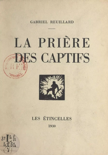 La prière des captifs - Gabriel Reuillard - FeniXX réédition numérique