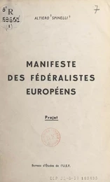 Manifeste des fédéralistes européens