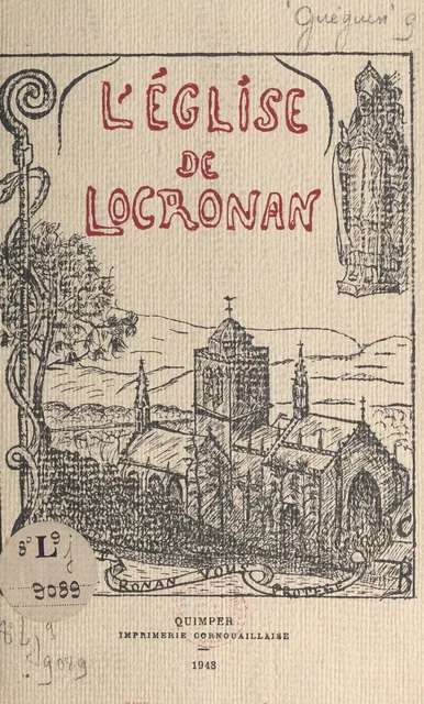 L'église de Locronan - J.-R. Guéguen - FeniXX réédition numérique