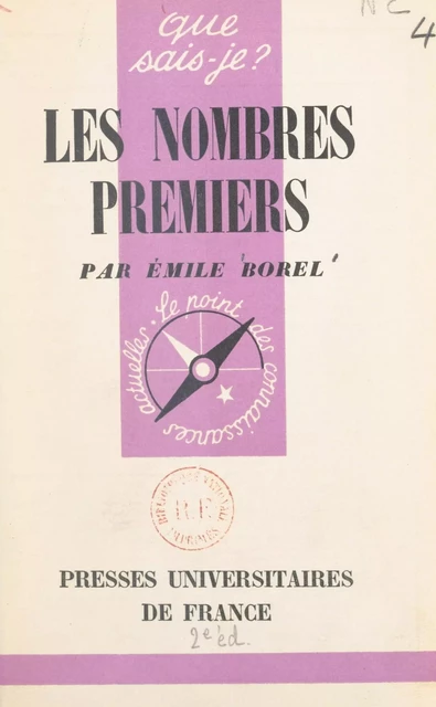 Les nombres premiers - Émile Borel - FeniXX réédition numérique