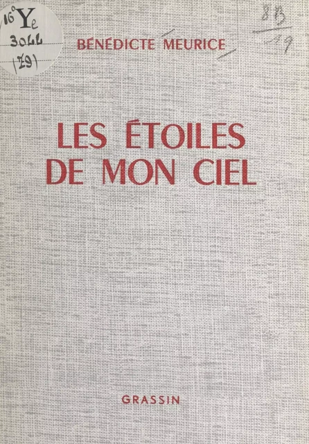 Les étoiles de mon ciel - Bénédicte Meurice - FeniXX réédition numérique