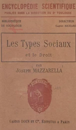 Les types sociaux et le droit