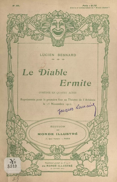 Le diable ermite - Lucien Besnard - FeniXX réédition numérique