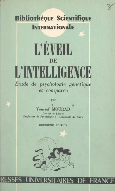 L'éveil de l'intelligence - Youssef Mourad - FeniXX réédition numérique